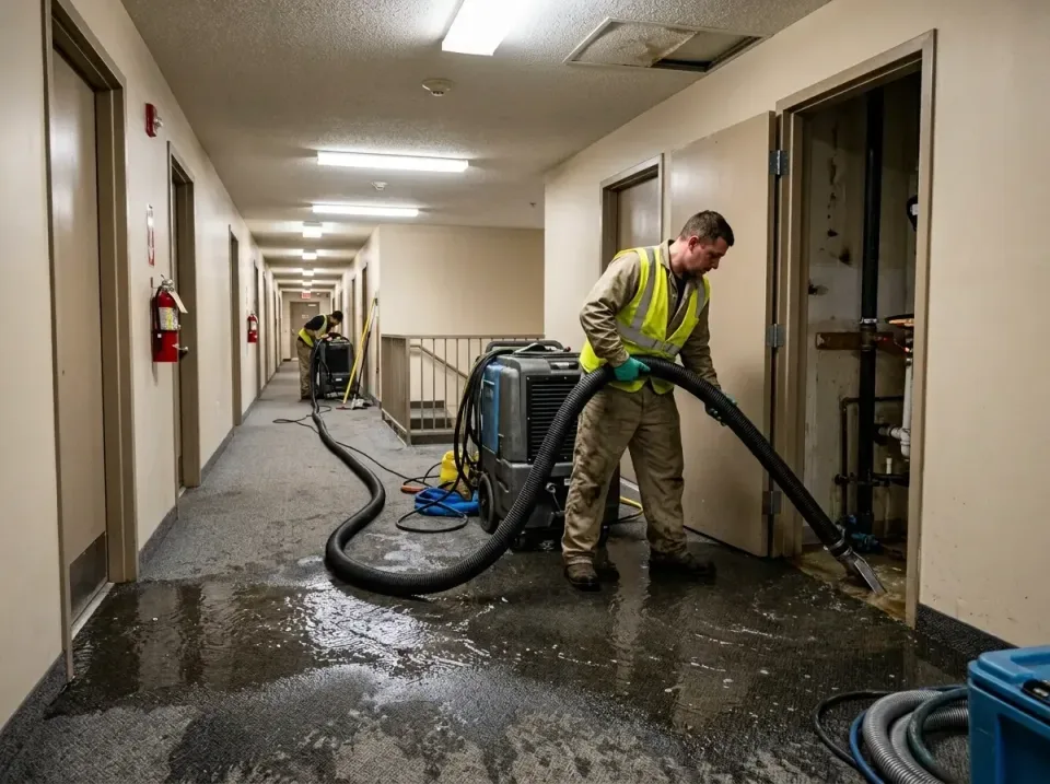 multi-unit-apartment-hallway-f-005 — frequently asked questions, Emergency Burst Pipe Water Extraction & Removal in Valley V…